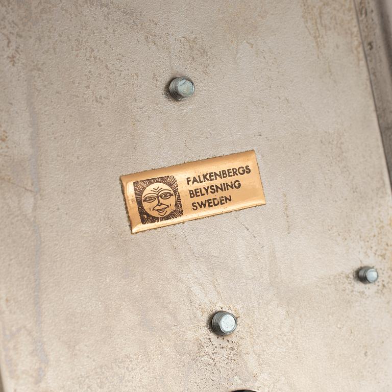 Peter Celsing, vägglampor, ett par, "Band", Falkenberg belysning.