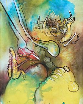 513. Roberto Matta, "Avertissement Nocture".