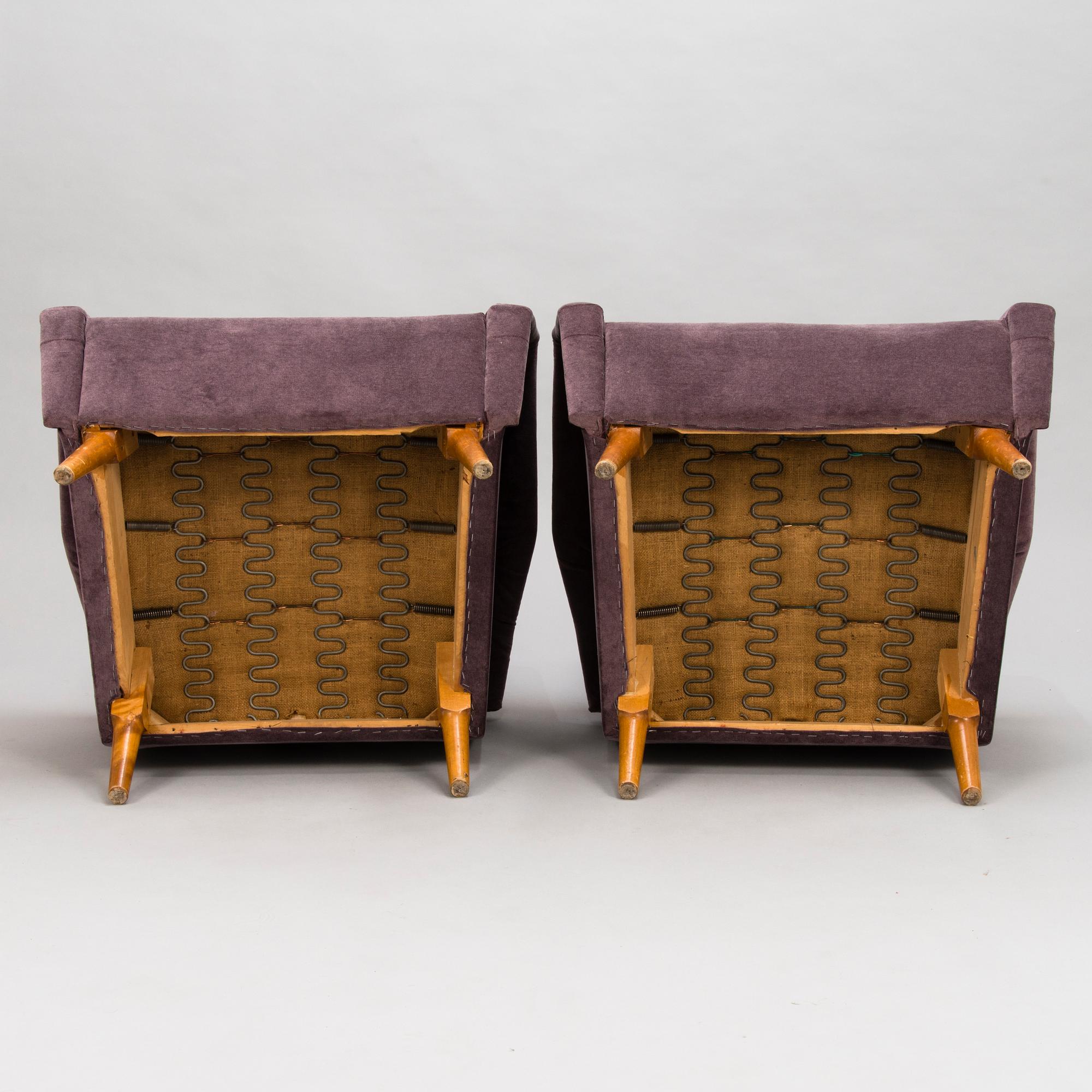 GIO PONTI, nojatuolipari, valmistaja Asko 1957-1959.
