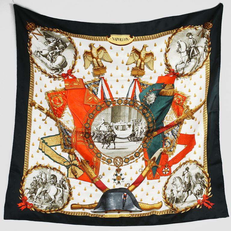 SCARF, "Napoleon", Hermès.