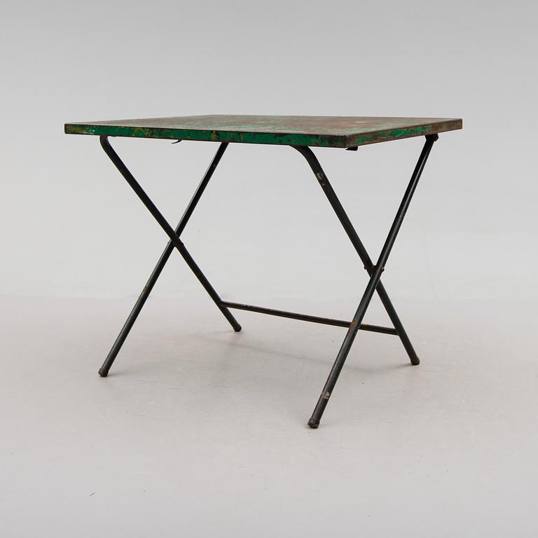 TRÄDGÅRDBORD, 1900-talets mitt.