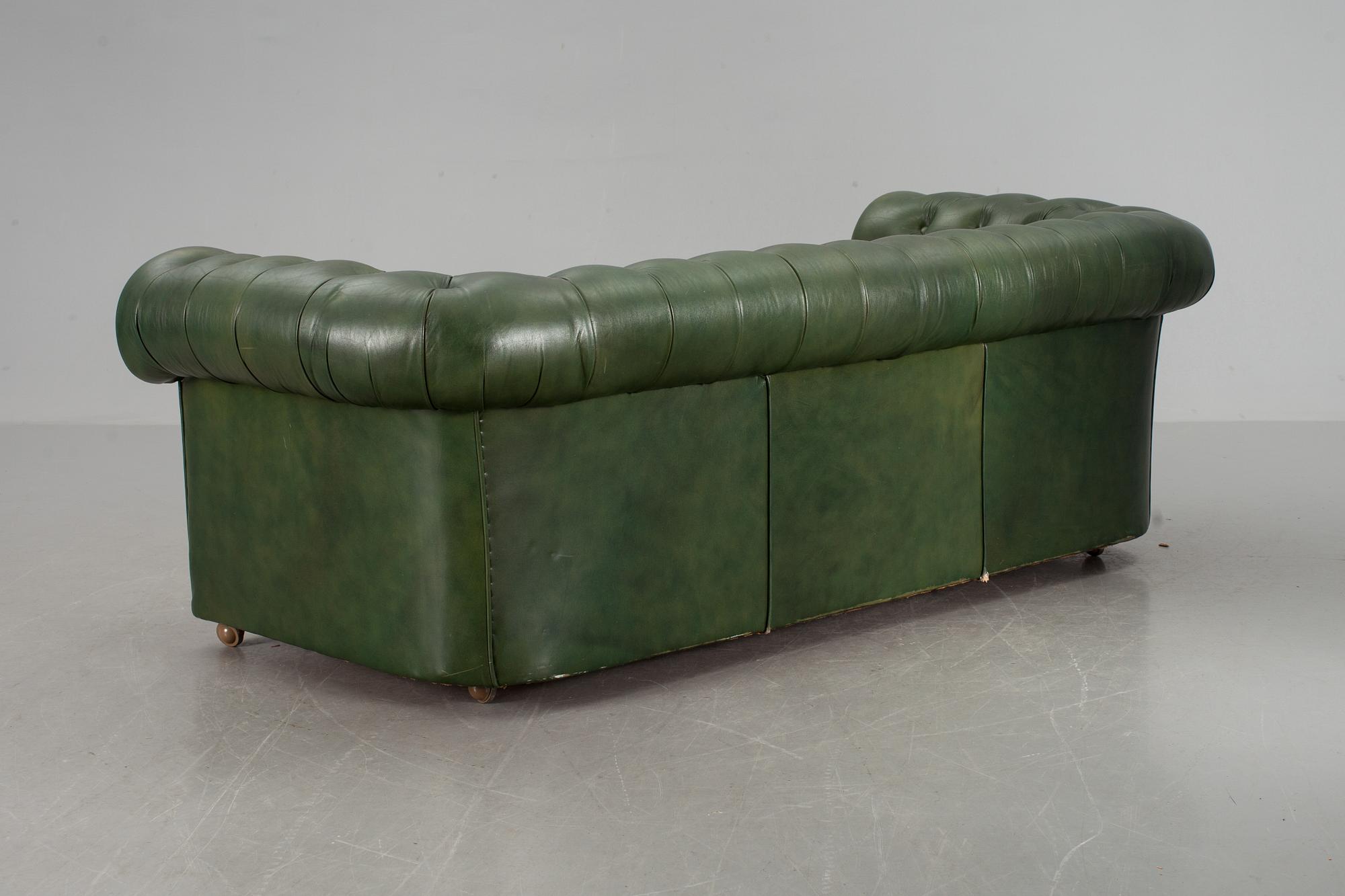 SOFFA, chesterfieldmodell, 1900-talets andra hälft.
