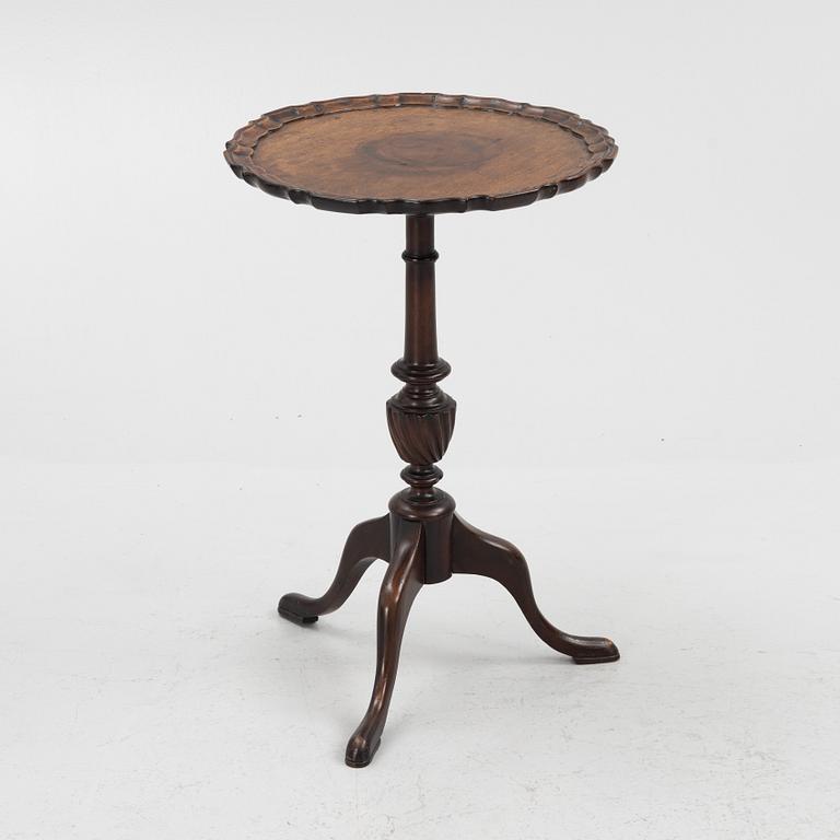 A pie-crust table, England, 19th Century.