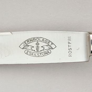 A Swedish silver cutlery set, 269 pieces, marks of AG Dufva, CG Hallberg et al., Stockholm 1925-1934.