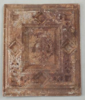 SÄTTUGNSPLÅT, gjutjärn.