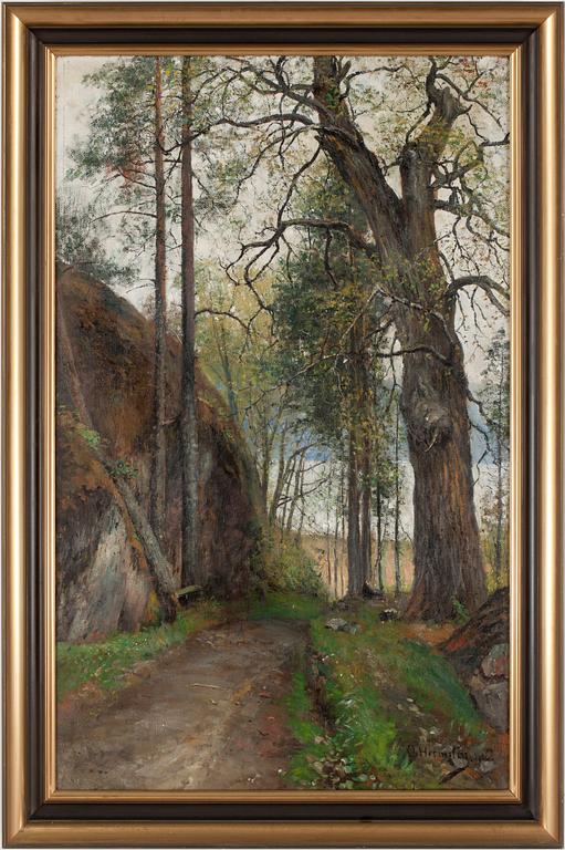 OLOF HERMELIN, olja på duk, sign o dat 1905.