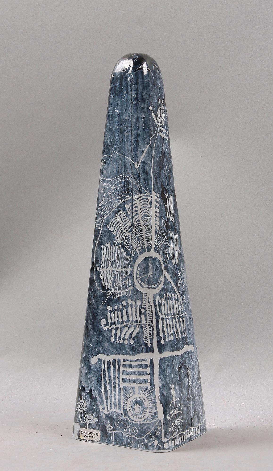 SKULPTUR, glas, Wärff, Kosta.