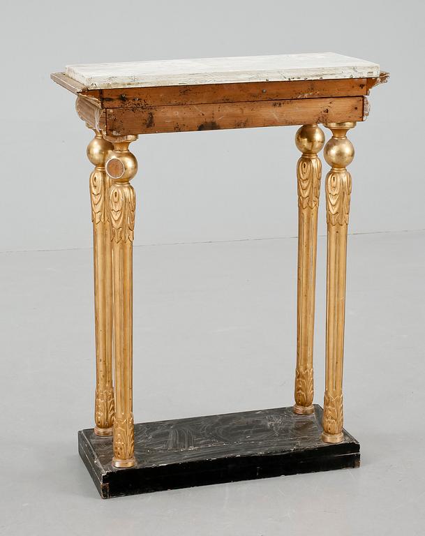 KONSOLBORD, sengustavianskt, tidigt 1800-tal.