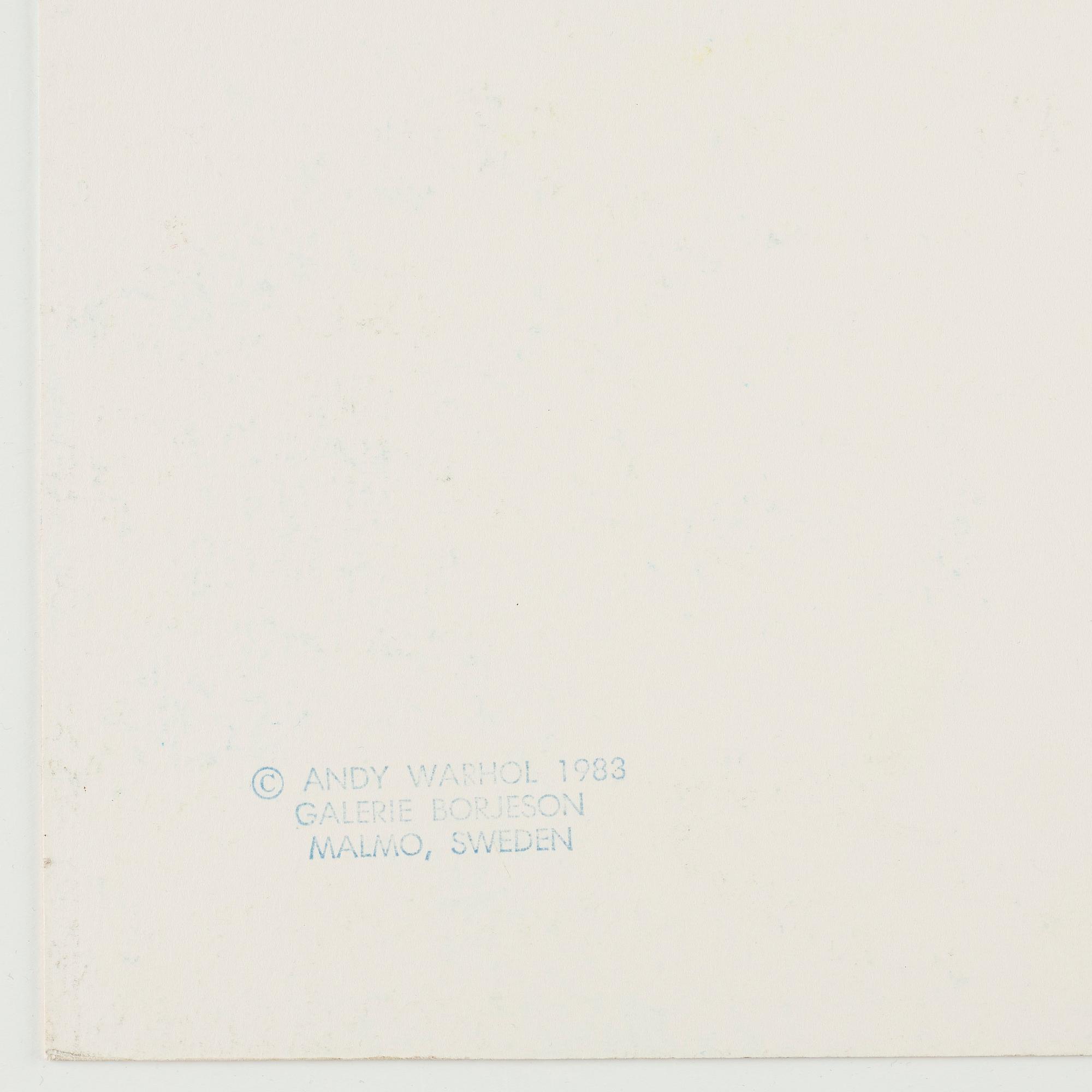 Andy Warhol, "Three portraits of Ingrid Bergman by Andy Warhol".