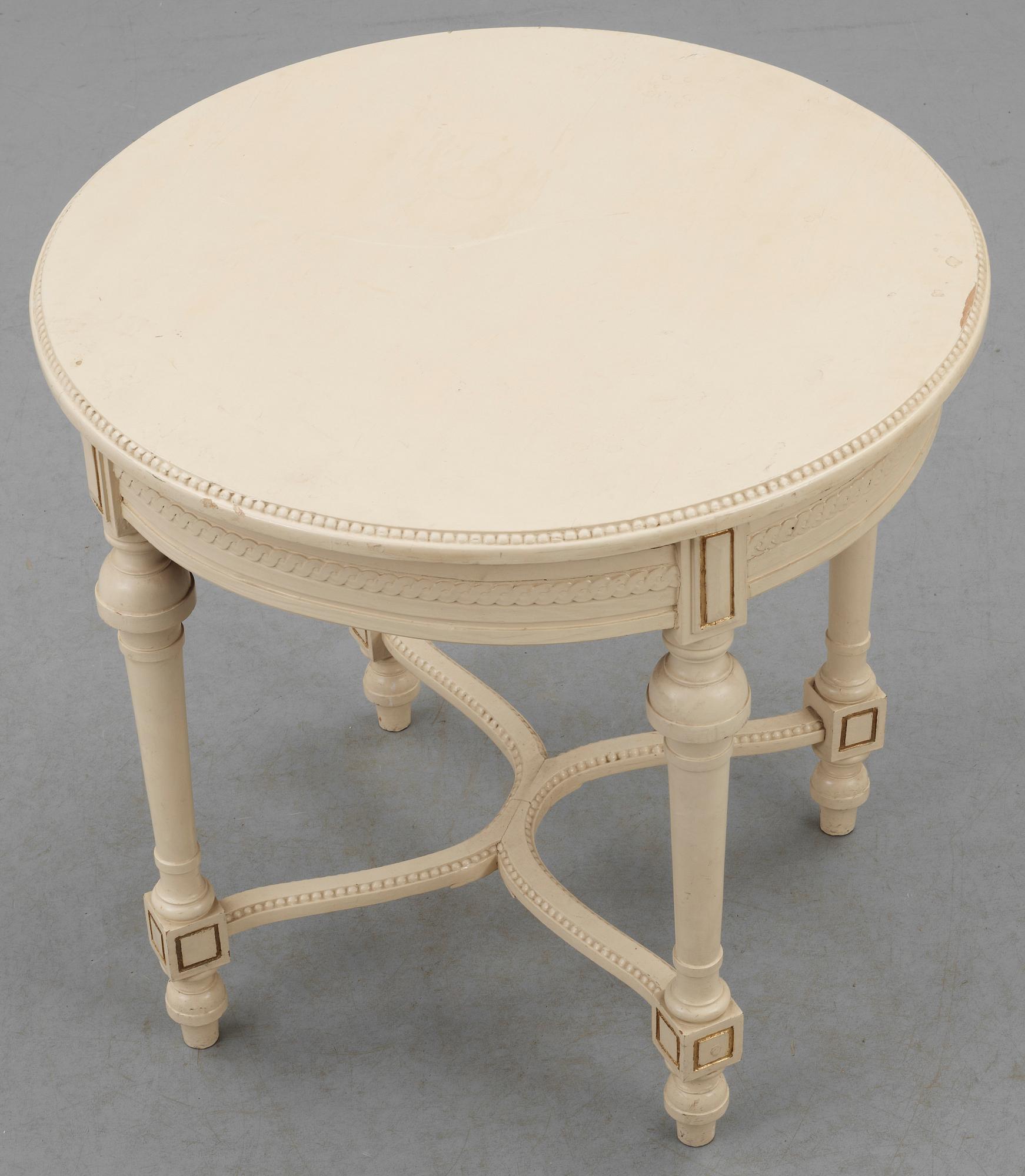 SALONGSBORD, gustaviansk stil, 1900-talets början.