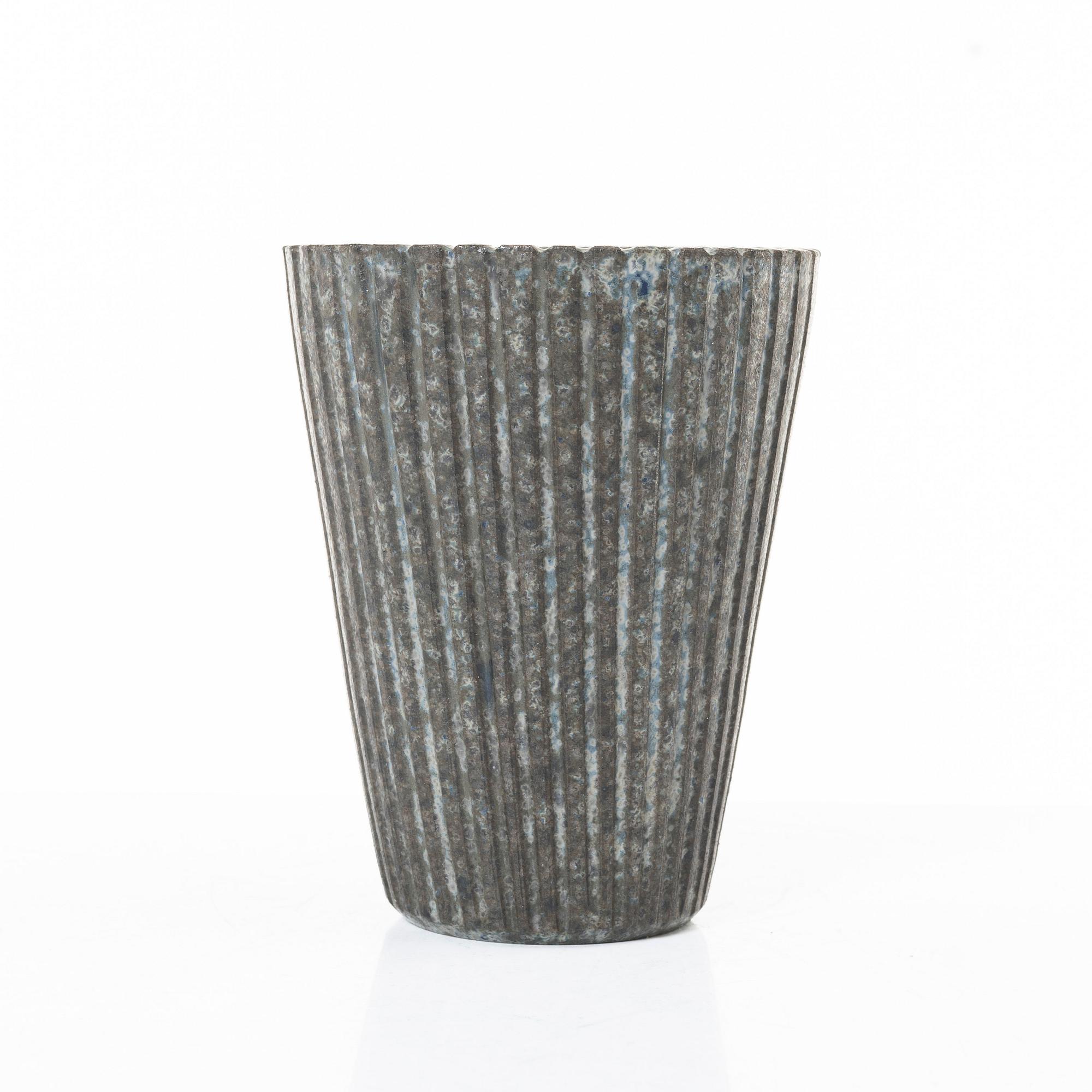 Arne Bang, a stonware vase, Denmark.