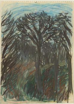 Inge Schiöler, "Dark Trees".