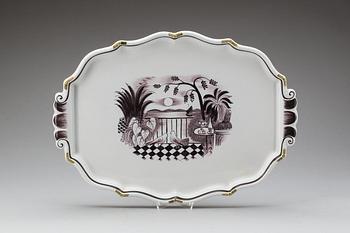 BRICKA, flintgods, Arthur Percy, Gefle, 1900-talets andra kvartal.