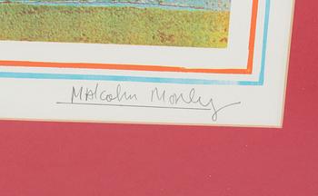 MALCOLM MORLEY, färglitografi, signerad och numrerad 44/75.