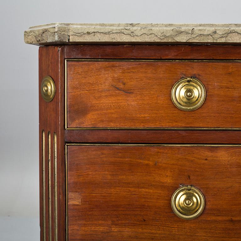 A late Gustavian late 18th century commode.