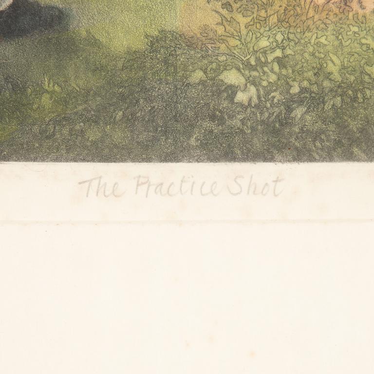 Lawrence Josset, Lawrence Josset,Etsning, 31x44 cm. signert.