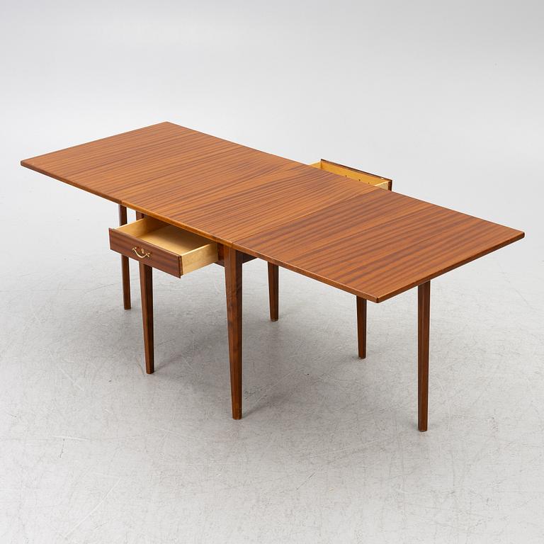 Drop-leaf table, mid-20th century.