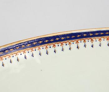 BÅLSKÅL, porslin, Kina, Qianlong(1736-1795).