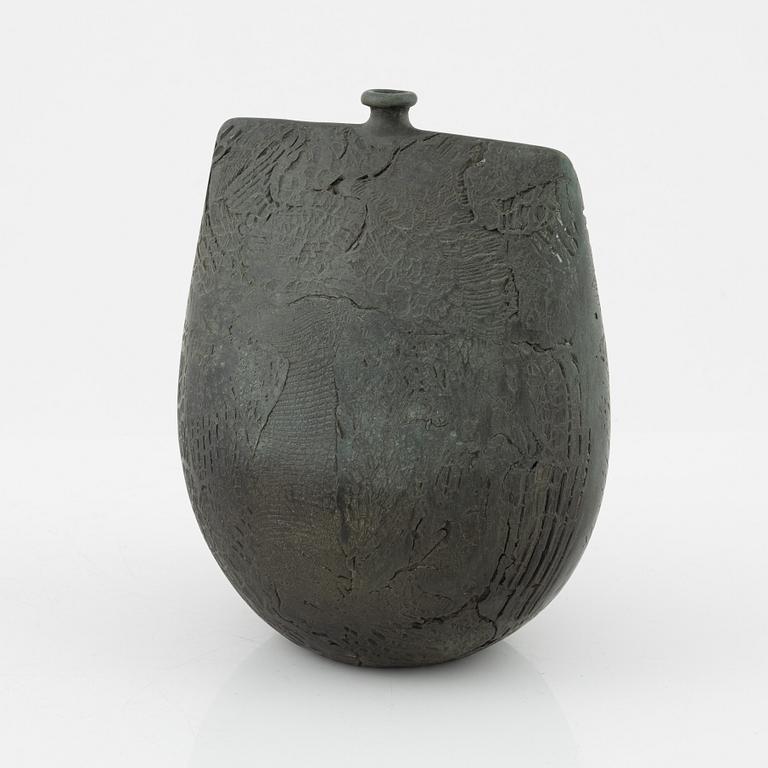 Peter Hayes, vas, raku, Bath, England, 1980-tal.