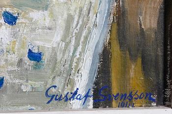 SVENSSON, GUSTAV. Olja på duk, sign o dat 1941.