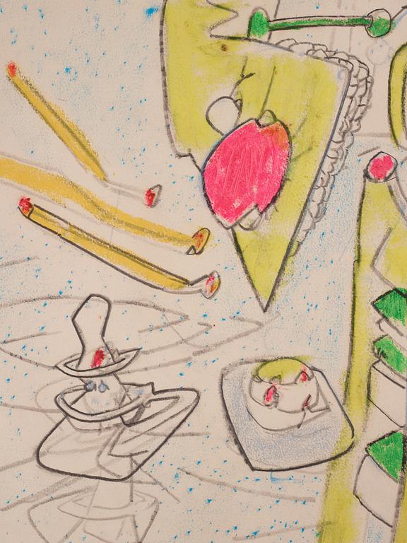 Roberto Matta, Untitled.
