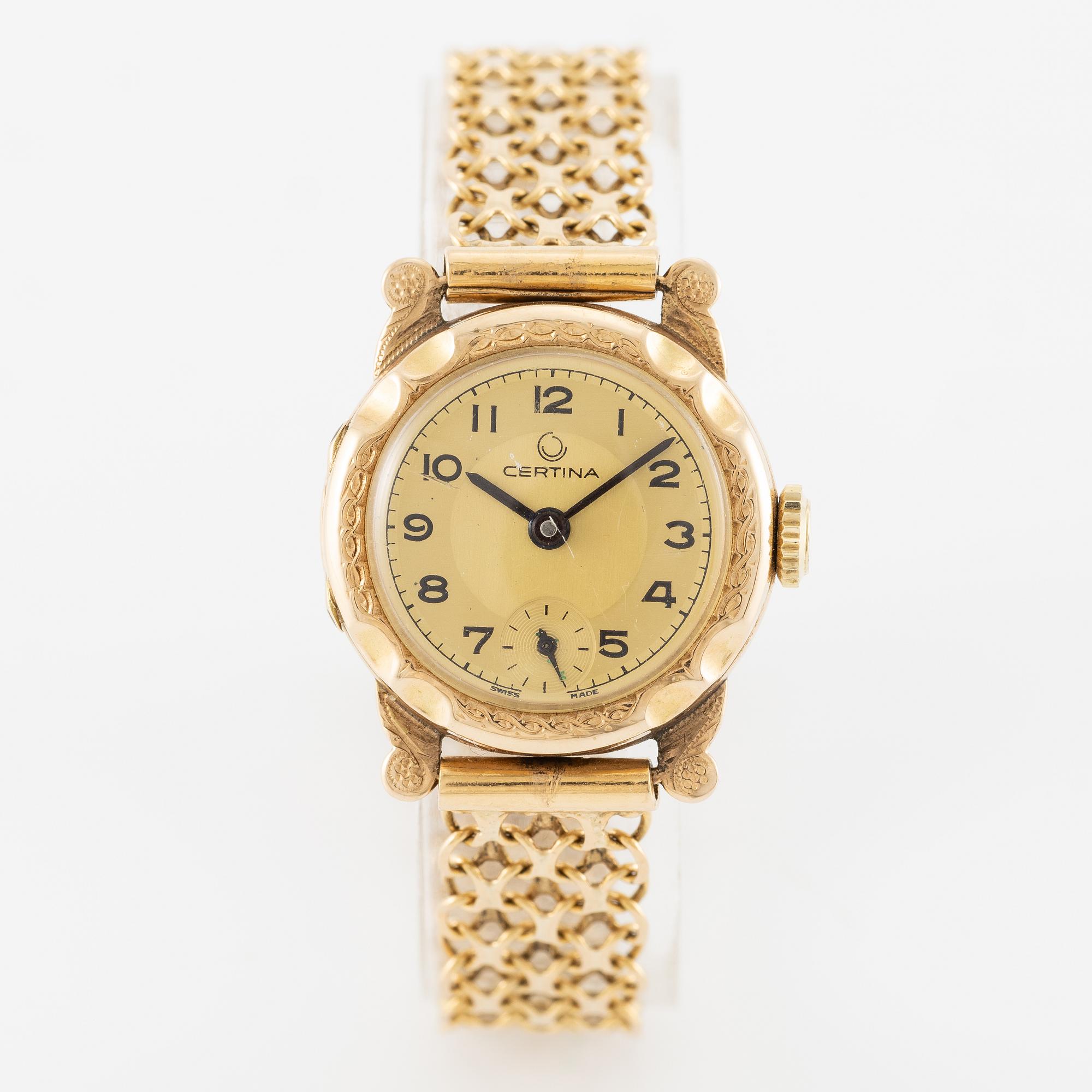 Certina, armbandsur, 22 mm.