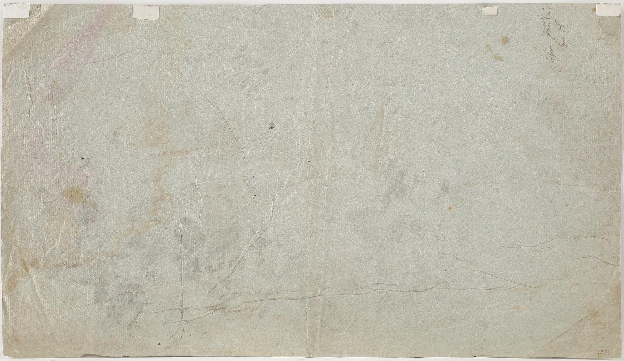 OKÄND KONSTNÄR, tuschlavering, 1600/1700-tal.