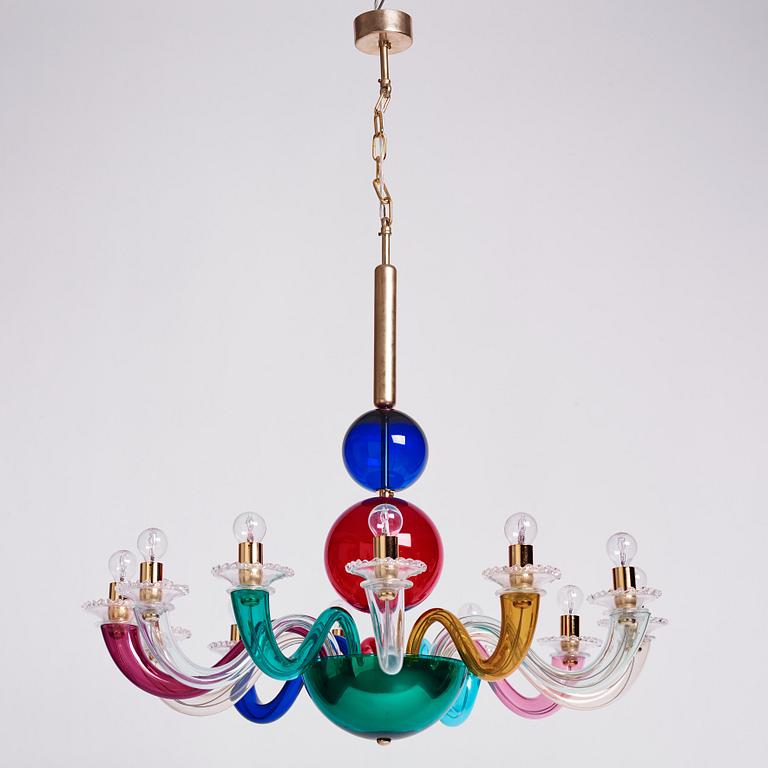 Gio Ponti, a chandelier, Venini, Italy, 2014.