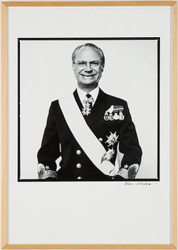 Hans Gedda, fotografi signerad och numrerat 84/100.