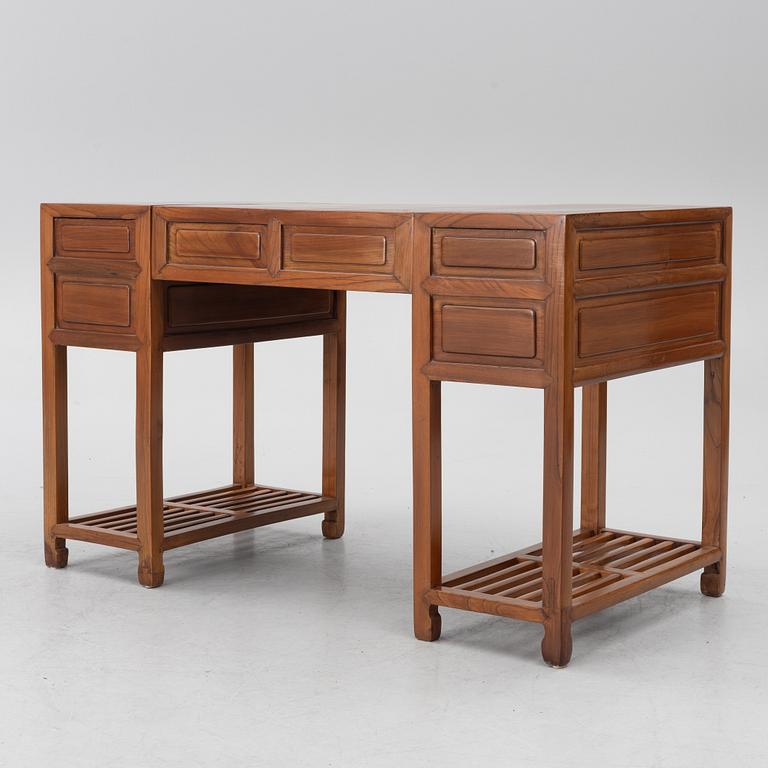 Skrivbord, Kina, sen Qingdynasti.