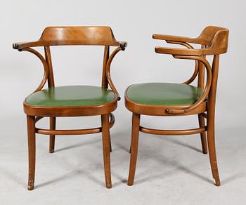 KARMSTOLAR, 6 st, "Cattelinstolen", Axel Kandell, Gemla.