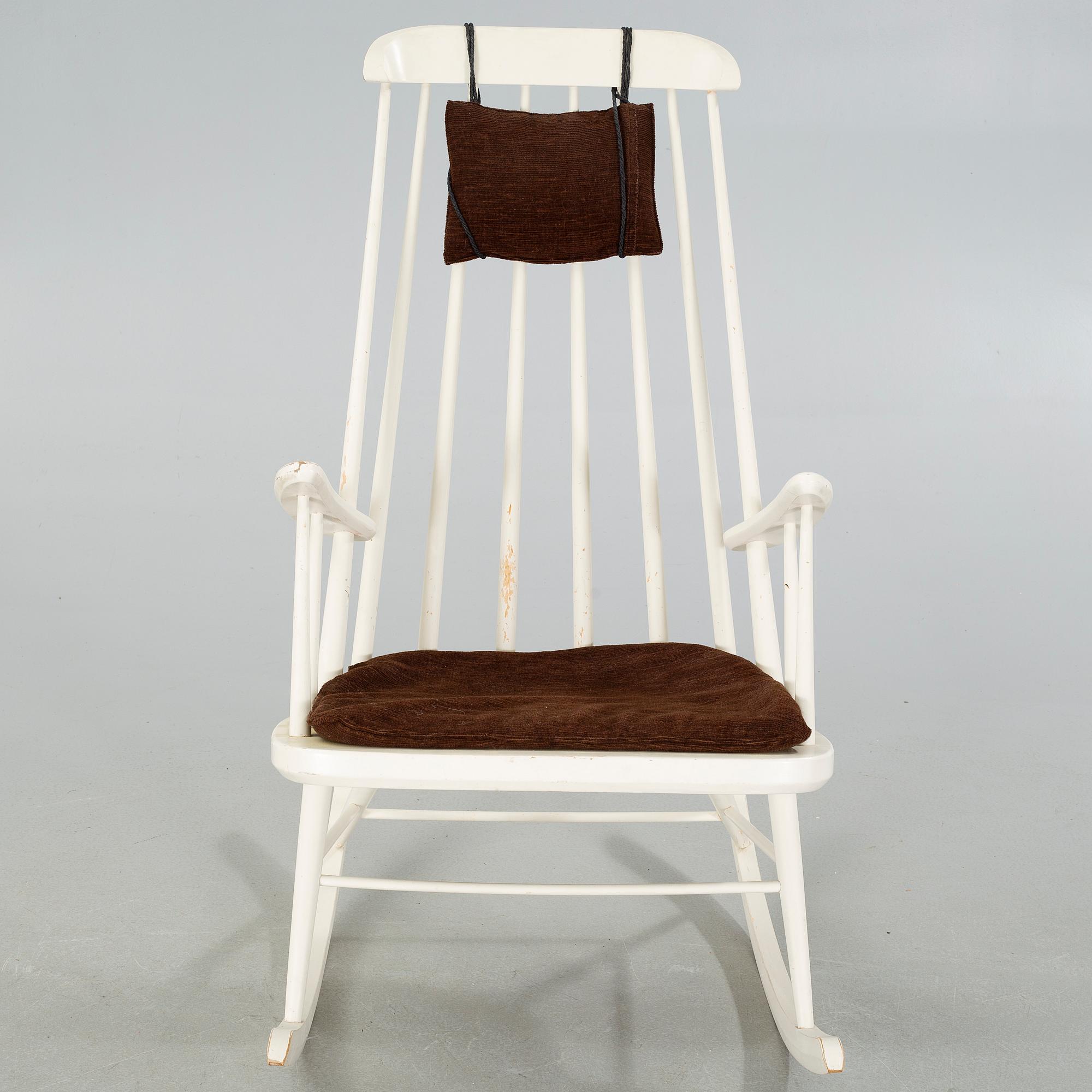 A "Gunga Din" rocking chair, designed by Gillis Lundgren for IKEA, second half of the 20th century.