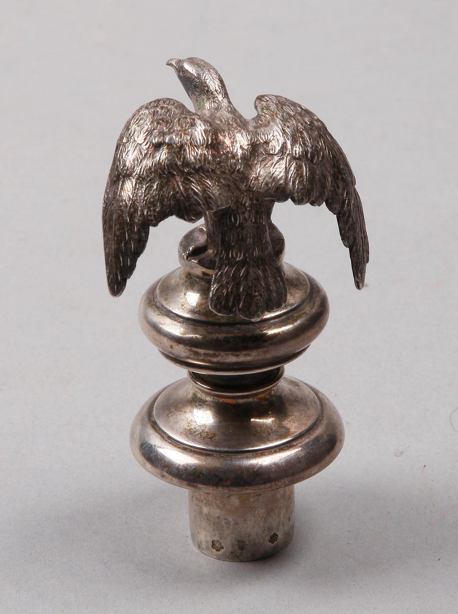 TALLRIK, 2 BÄGARE, TESIL, silver, bla Anders Bollwij, Falun, 1800-1900-tal.