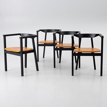 A set of 4 armchairs, Nikari, Finland.