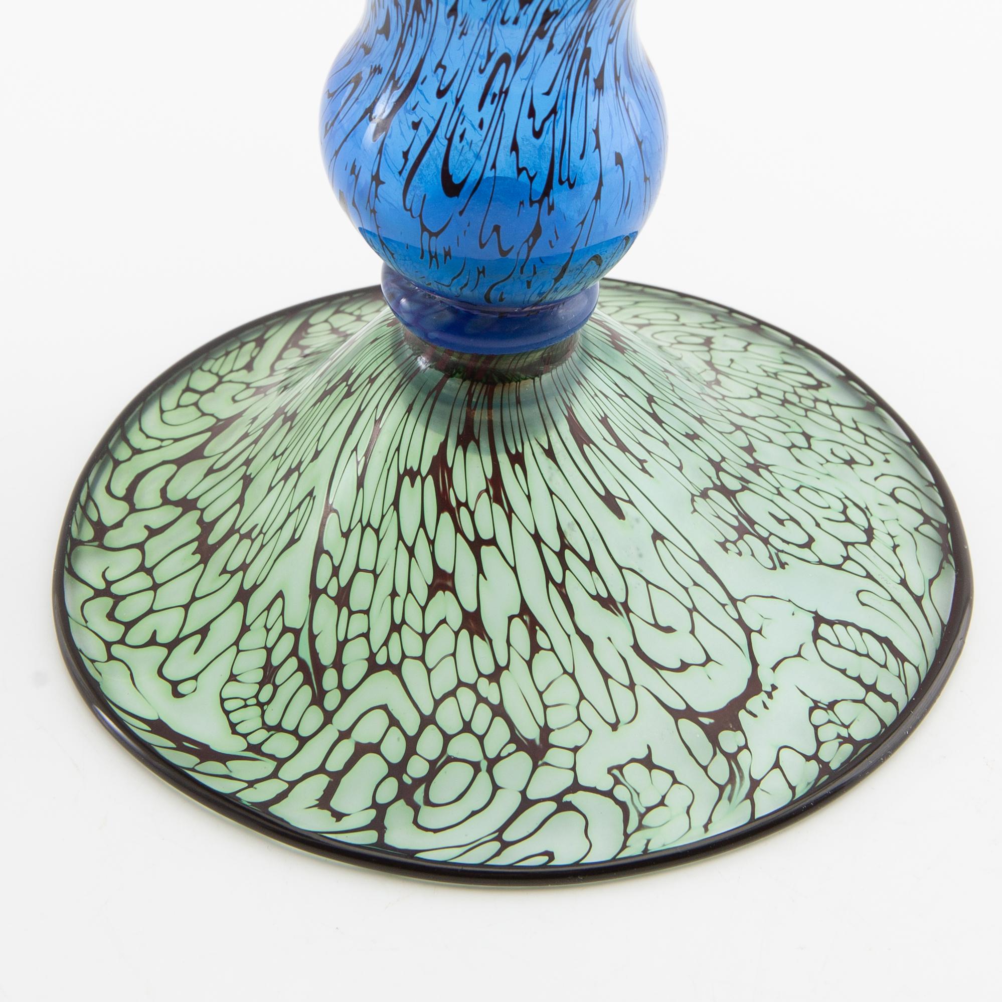 Edward Hald, Graal vase Orrefors early 20th century unsigned.