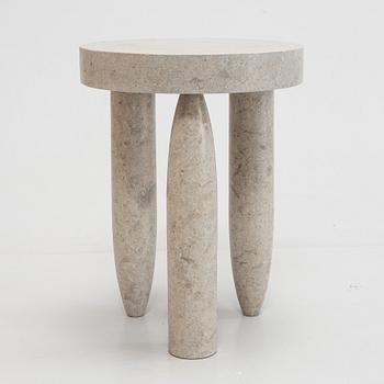 Oliver Kanniste, a 'PRE' limestone stool, Estonia, contemporary.