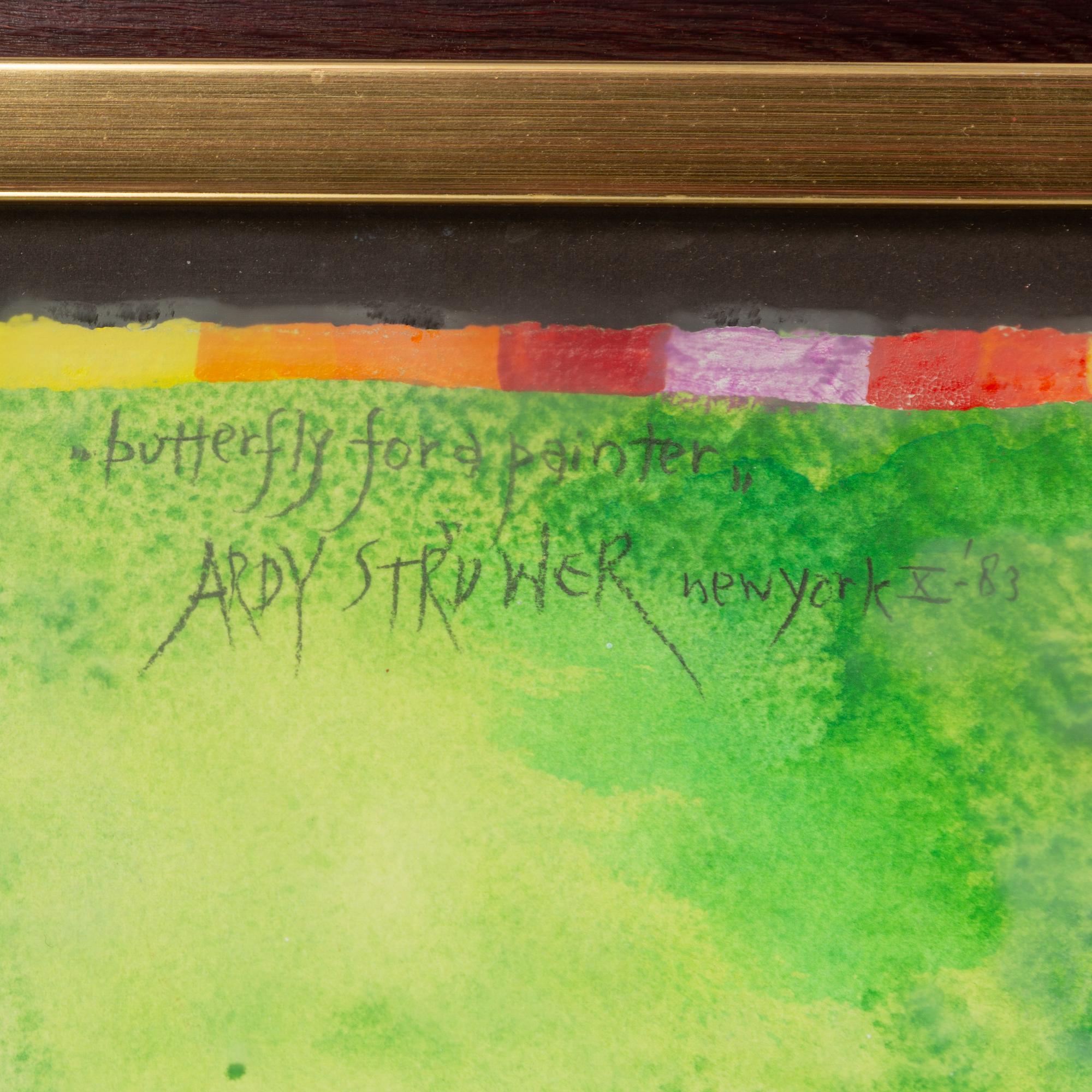 Ardy Strüwer, "Butterfly for a Painter".