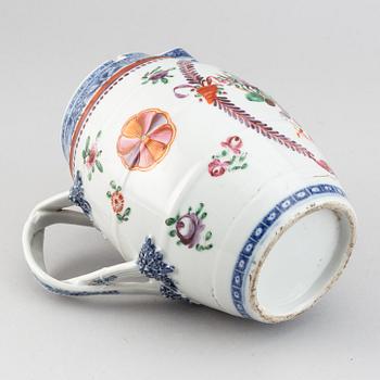 Kanna, kompaniporslin. Qingdynastin, Qianlong (1736-95).