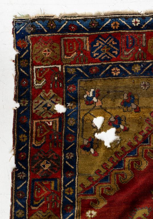 An  antique Taşpınar rug, Aksaray region, Turkey, c. 182 x 109 cm.