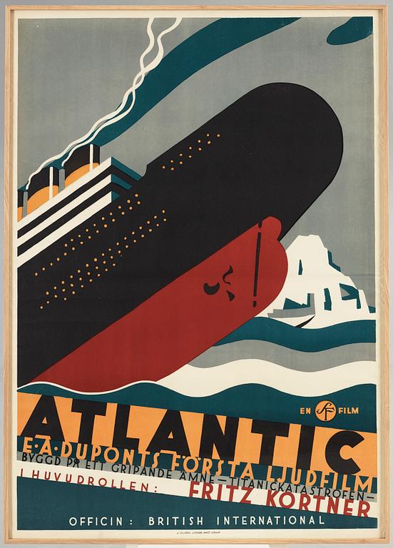 Otto G Carlsund (Attributed to), "Atlantic".