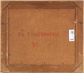 ERIC HALLSTRÖM, oil on board, signed Eric Hallström.