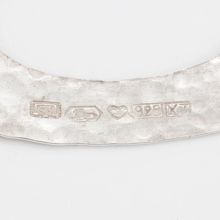 TAPIO WIRKKALA,  silver necklace.