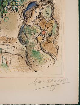 Marc Chagall, "Bouquet multicolore".