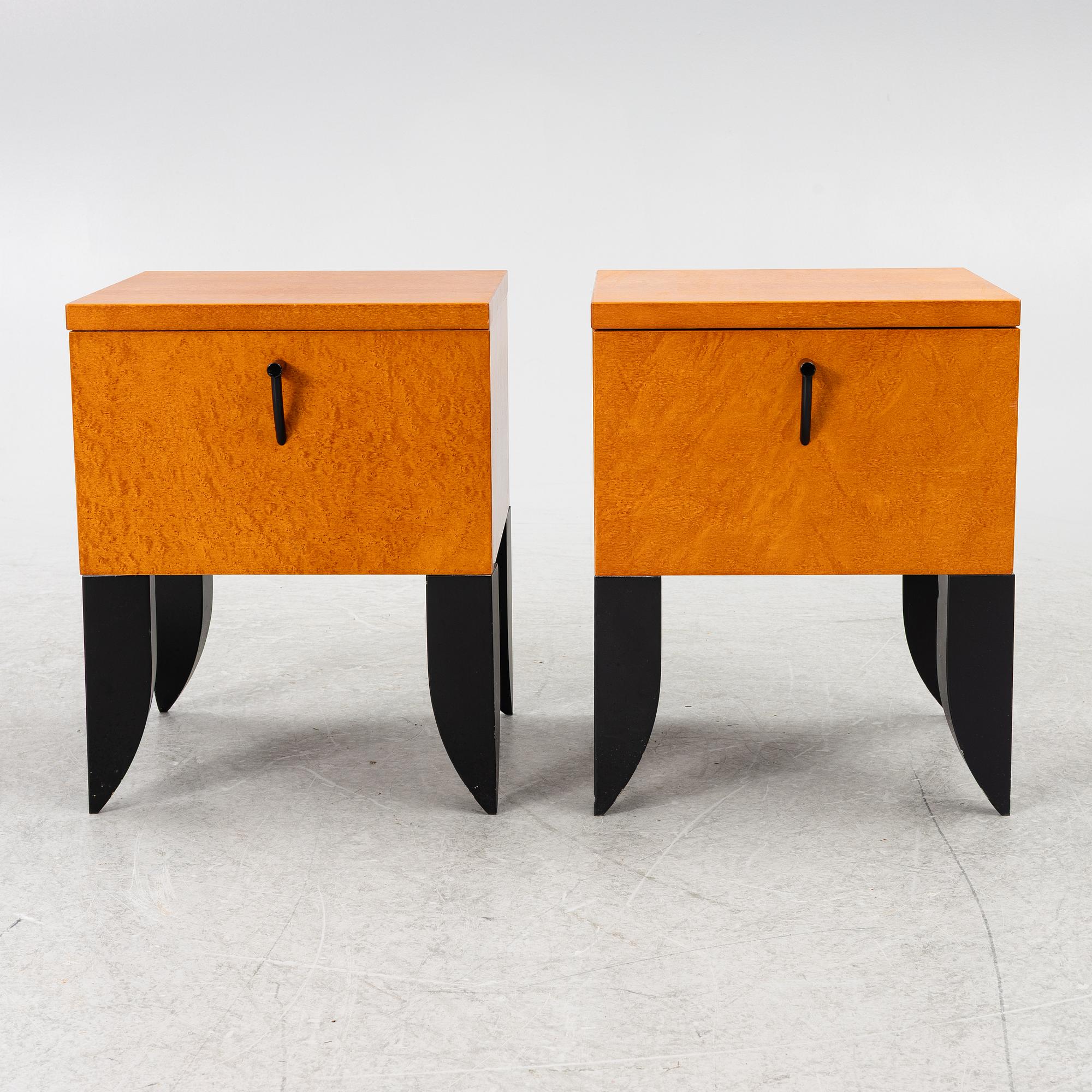 Rose-Marie Elling, sängbord, ett par, "Tintomara", Fröseke, 1980-tal.