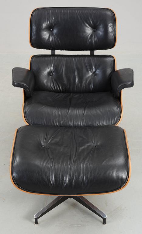 CHARLES & RAY EAMES, "Lounge chair and ottoman", Herman Miller, USA.