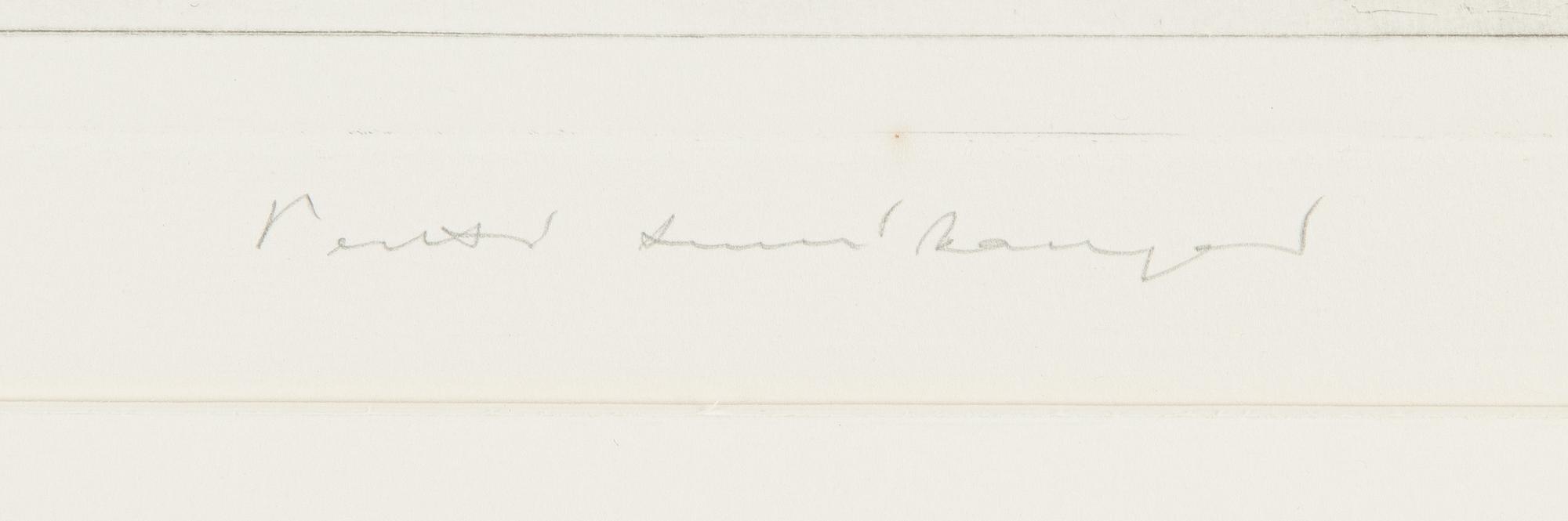 Pentti Lumikangas, torrnål, akvatint, signerad, numrerad 14/30 tpl'a.