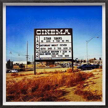 Robert Zuckerman, "Star Wars Marquee, Albuquerque, New Mexico", 1977.