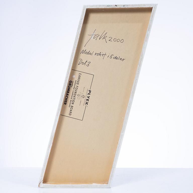 Lars Erik Falk, "Modul relief i 5 delar".