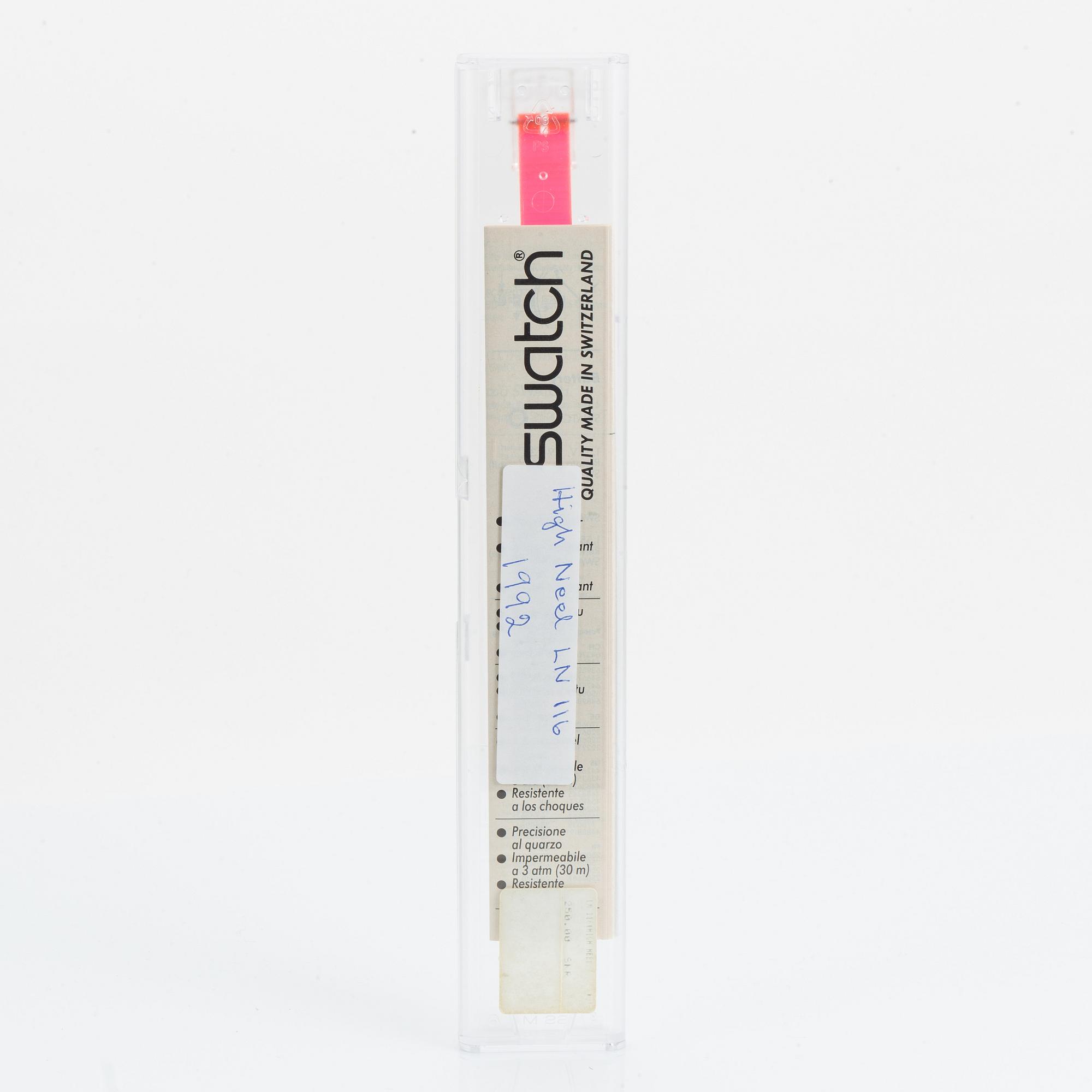 Swatch, High Neel, wristwatch, 25 mm.