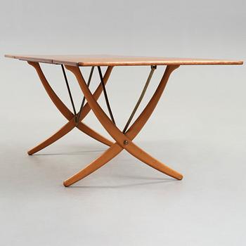 Hans J. Wegner, matbord med klaffar, Andreas Tuck, Danmark 1950-60-tal.